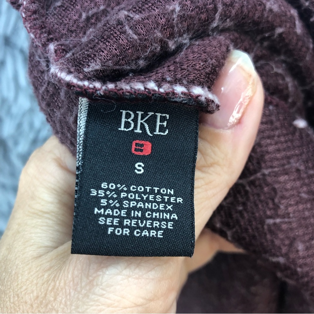 BKE Buckle Pullover Womens Small Sherpa Pullover Quarter Zip - Picture 7 of 10